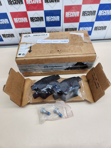 Pastillas de Freno AutoMentum AM24150.6, juego de 4 para PEUGEOT 207 (WA_ WC_) 2006-2015 Eje trasero y otros vehiculos